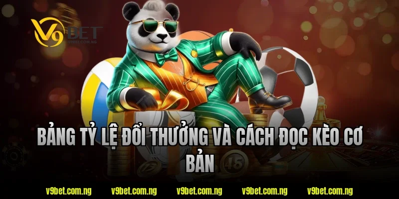Bảng tỷ lệ đổi thưởng và cách đọc kèo cơ bản