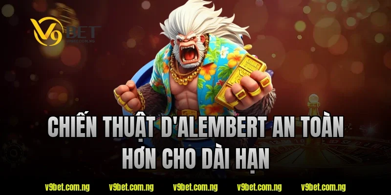 Bật Mí Chiến Thuật Roulette Hiệu Quả Cho Người Mới Chơi 2 Chiến thuật D'Alembert an toàn hơn cho dài hạn