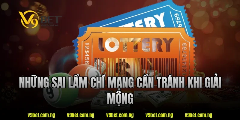 Bắt Số Đề Từ Giấc Mơ – Giải Mã Giấc Mơ Đánh Đề 4 Những sai lầm chí mạng cần tránh khi giải mộng